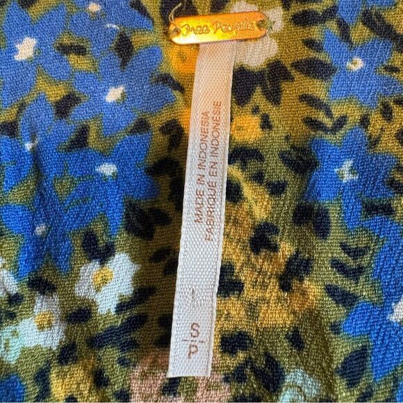 Free People Womens Miss Right Dress Size S‎ Playful Flirty Floral Fun - Picture 10 of 10